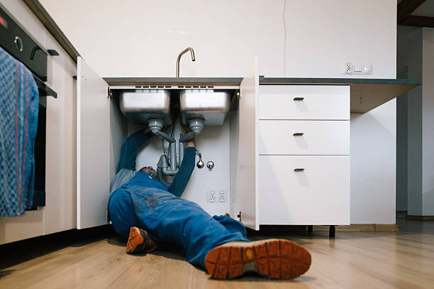 Professional Pipe Repair technician working in Ash, NC